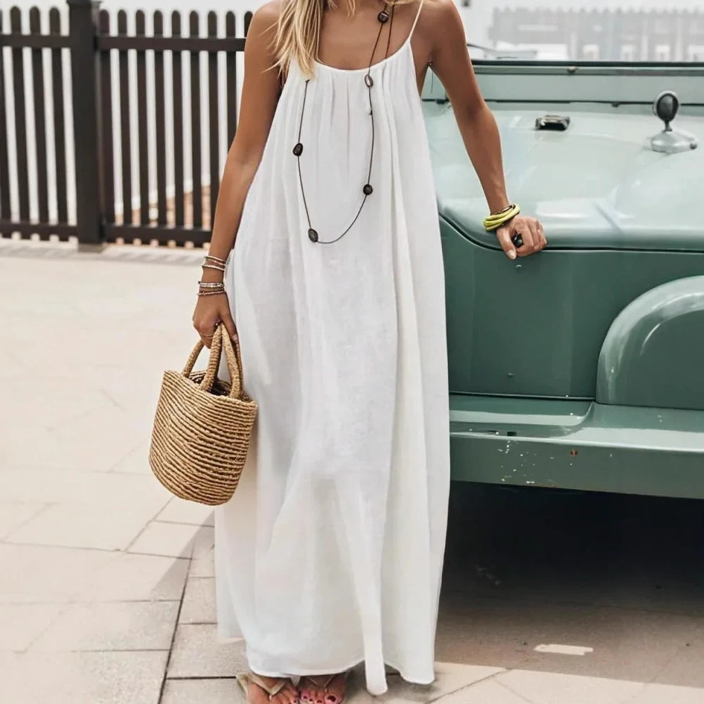 Loose Sleeveless Lounge Gown